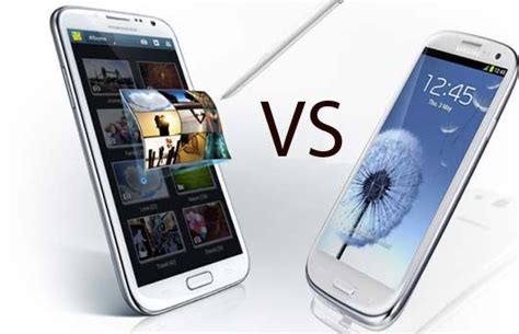 Similarities And Differences Between Samsung Galaxy S3 And Note 2 It