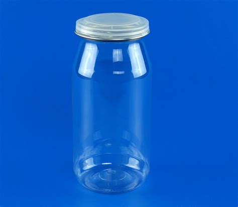 Airtight Transparent Plastic Jar Custom Lid Cover Large Plastic