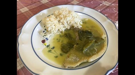 Como Preparar Chuletas De Cerdo En Salsa Verde Con Unos Ricos Nopalitos