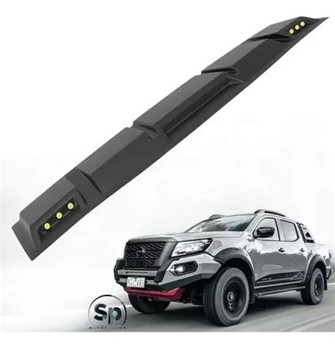 Diadema Moldura Spoiler Led Para Nissan Frontier Np Meses Sin