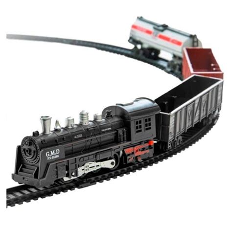 Ferrorama Pista Trem Locomotiva Luz E Som Dm Toys Drogaria