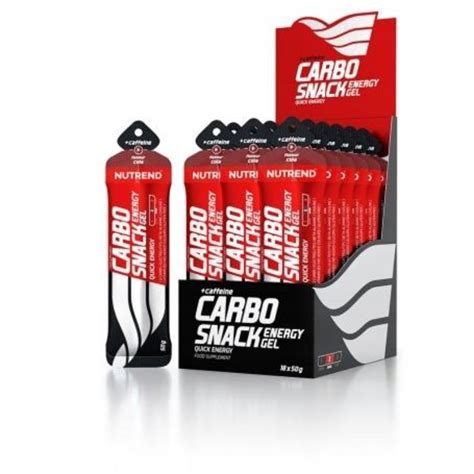 CARBOSNACK KOFEINA ENERGIA WĘGLOWODANY TRENING SASZETKA Nutrend 50g