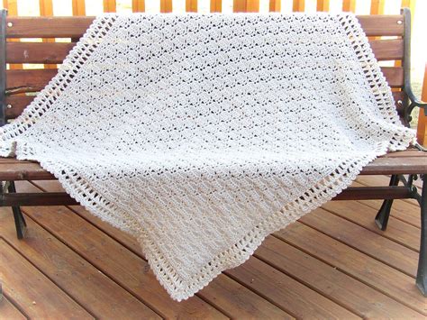 Aran Baby Blanket