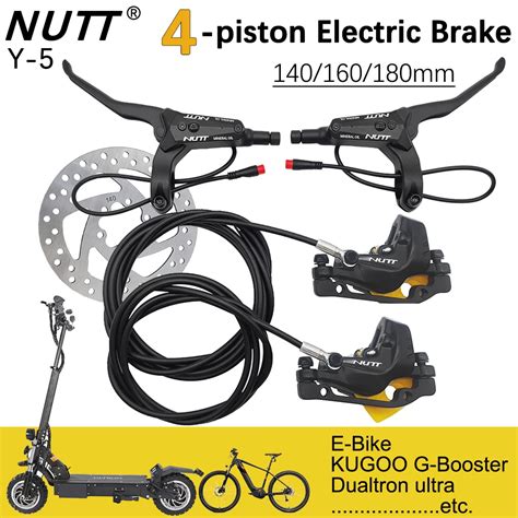 NUTT 4 Piston Y 5 Lectrique E Bike Scooter Frein Disque V Lo