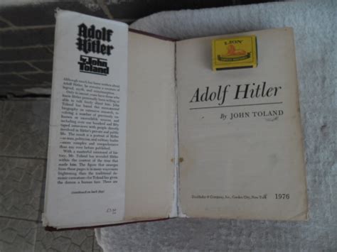 Books Adolf Hitler By John Toland Book Add For Sale In Vereeniging