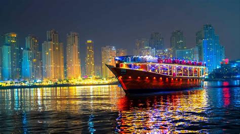 Dhow Cruise Dubai Marina Creek Water Canal 5 Star