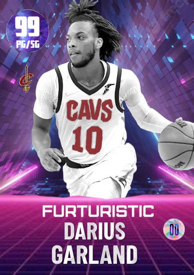 NBA 2K22 2KDB Custom Card 2k23 Furturistic Garland