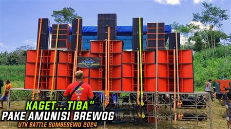 Test Keampuhan Amunisi Dari Brewog Cek Sound Persiapan Sumbersewu