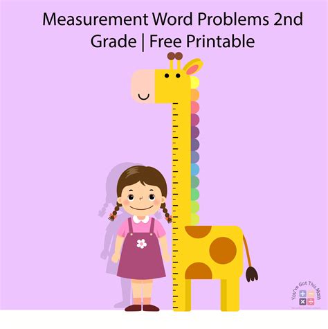 9 Fun Measurement Word Problems 2nd Grade Worksheets