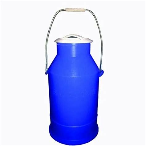 Blue Liter Plastic Milk Can Kg At Best Price In Bhopal Id