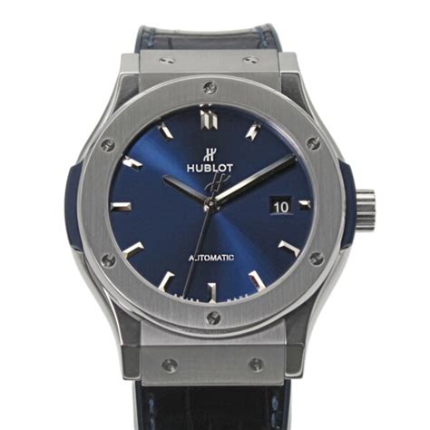 Hublot Classic Fusion 42mm Blue Dial Stainless Steel 542 Nx 7170 Lr Luxury Watches Buy