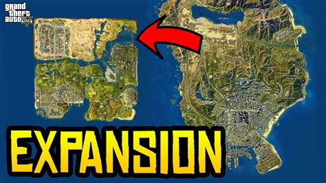 Gta 5 New Map Expansion Gameplay Dlc Leaked Map Expansion Dlc Reveal E5D