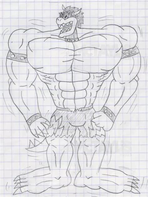 Bowser Muscle Growth Part 3 Mctaylis Kinky Art Archive