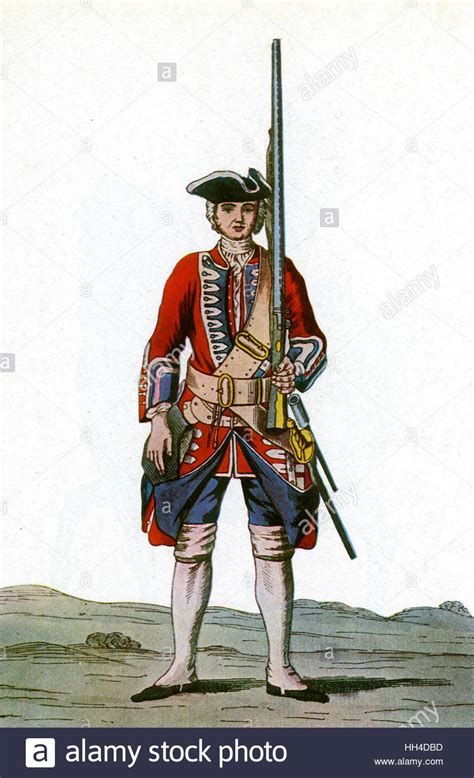 18th Century Soldier Soldiers Uniform Uniforms Immagini E Fotografie