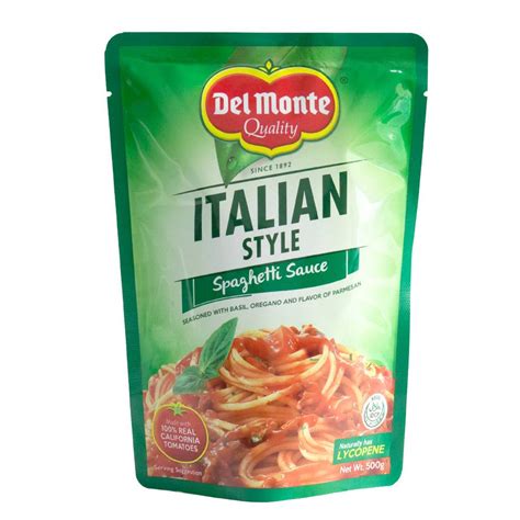 DEL MONTE SPAGHETTI SAUCE ITALIAN STYLE 500G Palengke Thailand