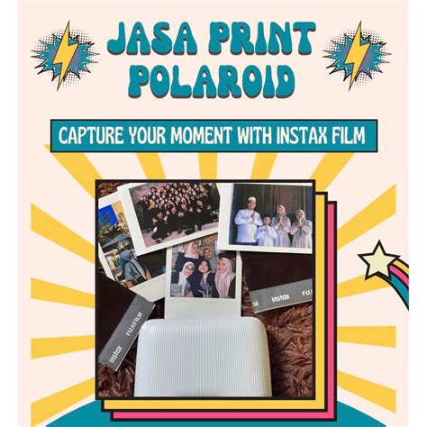 Jual Cetak Foto Polaroid Kartas Asli Instax Fujifilm Shopee Indonesia