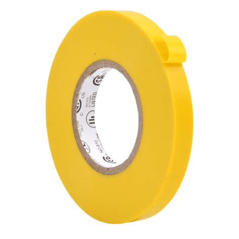 WOD Tape Yellow Electrical Tape General Purpose 3 8 In X 66 Ft High