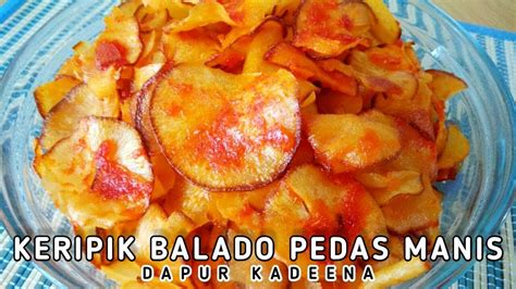 Cara Membuat Kripik Balado