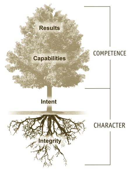 Behaviours Of High Trust Leaders Scope Vision