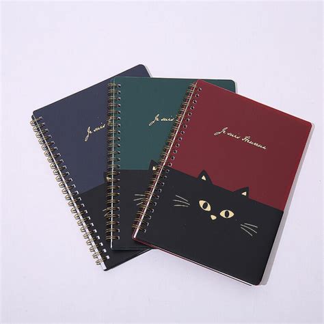 3 Subject Spiral Notebook Wide Ruled 230 Pages B5 Notebookpost