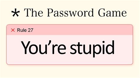 I Beat The Password Game Sort Of Youtube