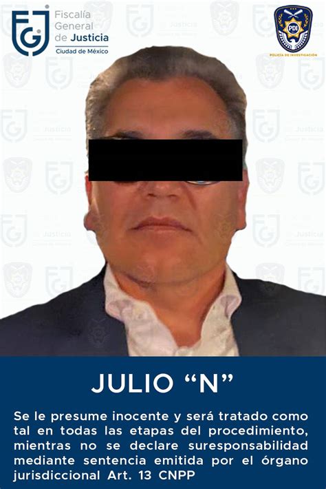 Julio Serna Fiscalía dicta prisión preventiva a ex funcionario en CDMX