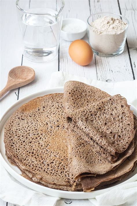 Galettes de sarrasin ou crêpes de blé noir