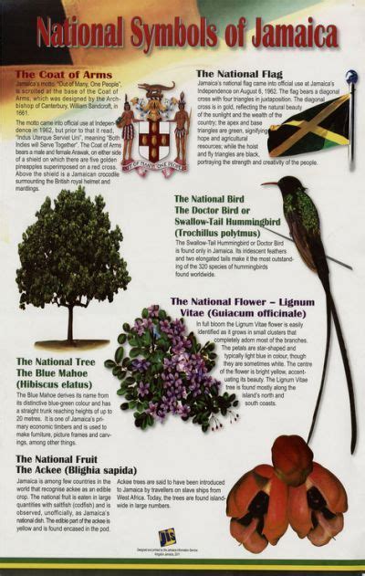 Jamaican National Symbols The Jamaica National Jamaica History Jamaica