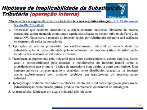 Icms Substitui O Tribut Ria Ppt Carregar