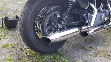 Harley Davidson Sportster Sound Kess Tech Klappenauspuff YouTube