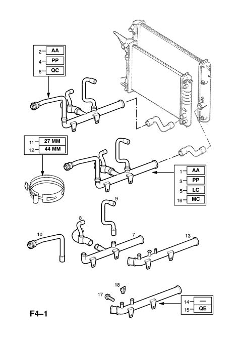 Opel OMEGA B Hoses And Pipes Contd Opel EPC Online Nemigaparts