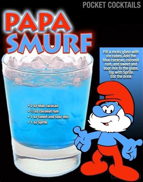 Papa Smurf Drink Recipe Between The Buns | Bryont Blog