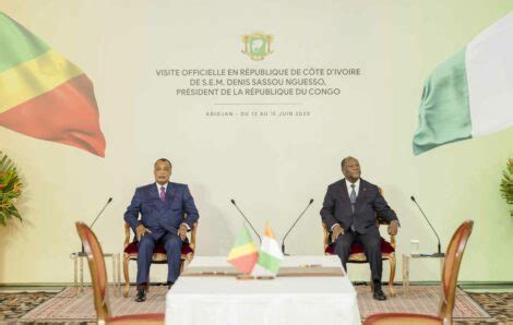 Le Chef De Letat A Eu Un Entretien Avec Son Homologue Congolais En