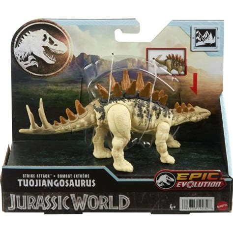 Mattel Jurassic World Epic Evolution Strike Attack Tuojiangosaurus Action Figure Hln63 Htk62