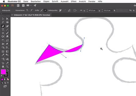 Vorlagen in Illustrator noch fließender nachzeichnen diese Ebenen