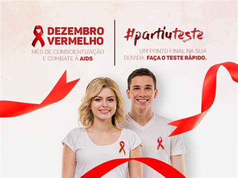 Dezembro Vermelho Dia Mundial De Luta Contra A Aids