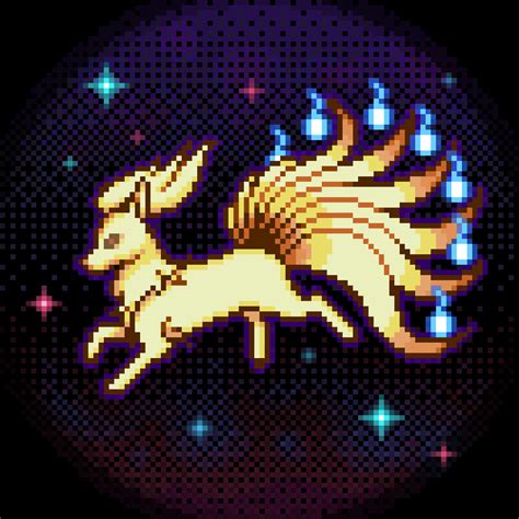 Pixilart Ninetales By Lotaru