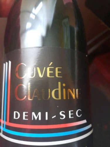 Caves Scheid Cuvée Claudine Demi Sec Vivino US