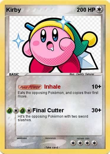 Pokémon Kirby 5706 5706 Inhale My Pokemon Card