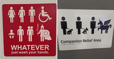 People Are Sharing Funny Bathroom Signs They've Encountered (22 Pics)