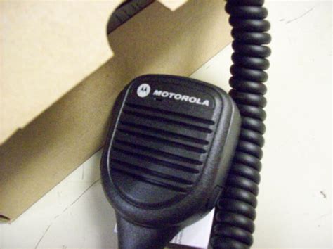 Motorola OEM Mic Cord PMMN4051A Remote Speaker Mic RX Jack For Sale