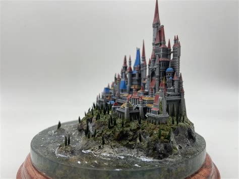 Fantasy castle diorama - iModeler