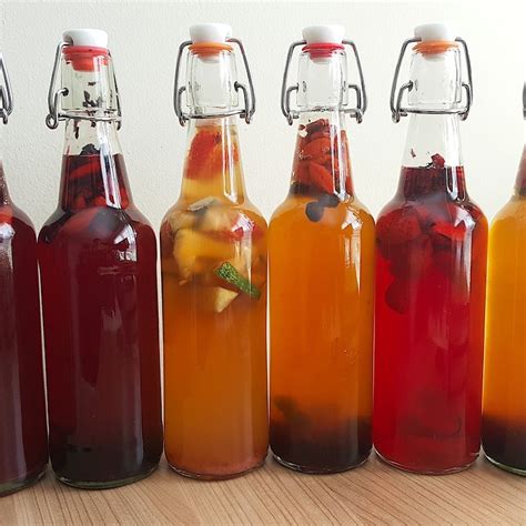 Glass Flip-top Kombucha Bottles Six Pack 16 Ounce Bottles - Etsy Australia