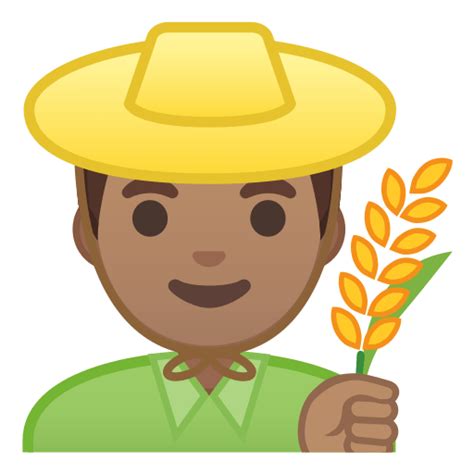 👨🏽‍🌾 Man Farmer Emoji with Medium Skin Tone Meaning and Pictures