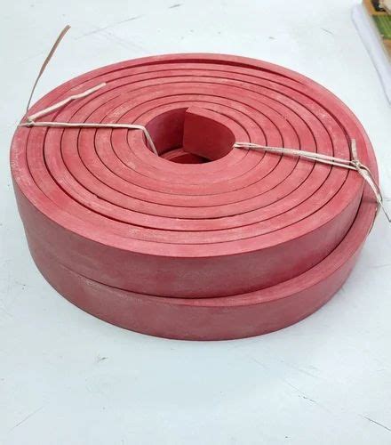 Red Silicone Rubber Strip Strip Thickness 5 Mm At 500 Meter In Mumbai