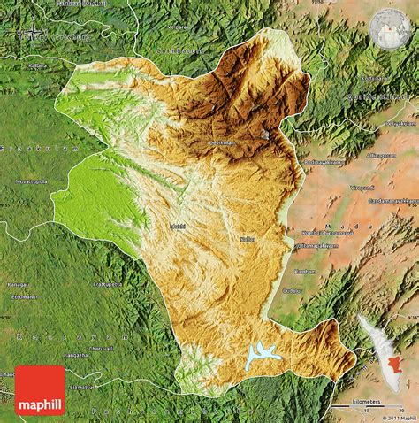 Idukki Tourist Map