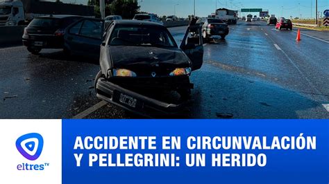 Fuerte accidente en Circunvalación y Pellegrini con un herido YouTube