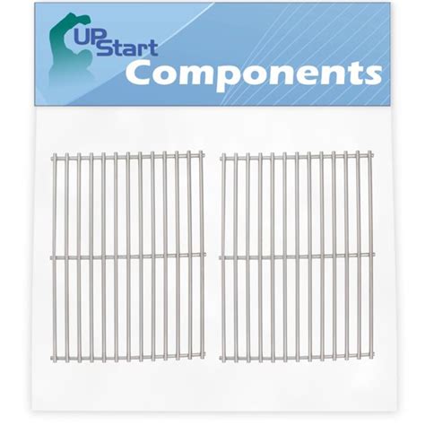 2 Pack Bbq Grill Cooking Grates Replacement Parts For Weber Spirit 500