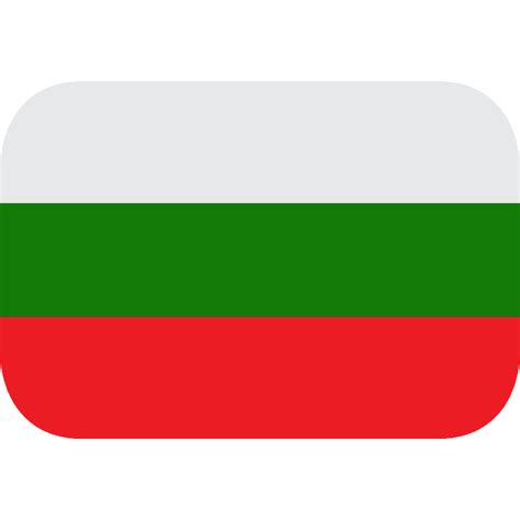 Bulgaria flag - Free vector emoji on creazilla.com