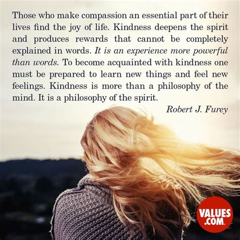 “those Who Make Compassion An Essential Part Of Their Lives Find The